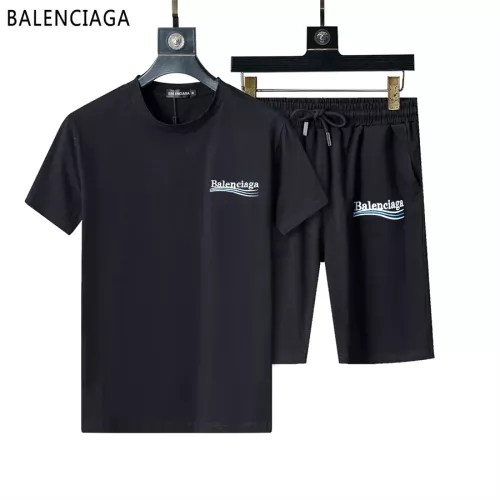 Cheap Balenciaga Fashion Tracksuits Short Sleeved For Men #1294587, $$48.00 USD On Balenciaga Fashion Tracksuits