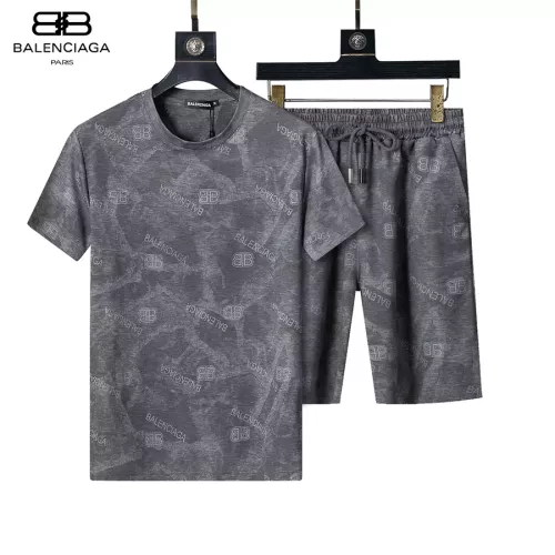 Cheap Balenciaga Fashion Tracksuits Short Sleeved For Men #1294588, $$48.00 USD On Balenciaga Fashion Tracksuits