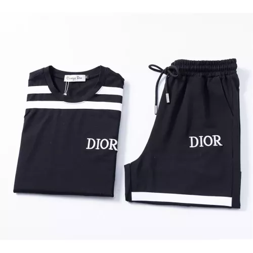 Replica Christian Dior Tracksuits Short Sleeved For Men #1294591 $48.00 USD for Wholesale