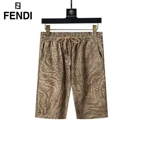 Replica Fendi Tracksuits Short Sleeved For Men #1294616 $48.00 USD for Wholesale