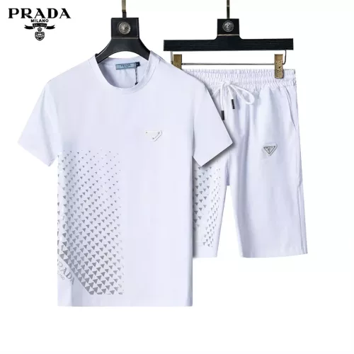 Cheap Prada Tracksuits Short Sleeved For Men #1294635, $$48.00 USD On Prada Tracksuits