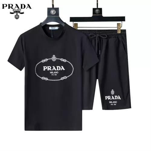 Cheap Prada Tracksuits Short Sleeved For Men #1294638, $$48.00 USD On Prada Tracksuits