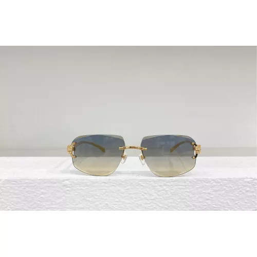 Replica Cartier AAA Quality Sunglassess #1294647 $56.00 USD for Wholesale