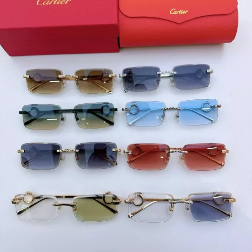 Replica Cartier AAA Quality Sunglassess #1294667 $60.00 USD for Wholesale