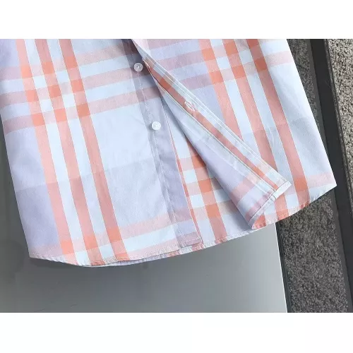 Replica Burberry Shirts Short Sleeved For Men #1294693 $36.00 USD for Wholesale