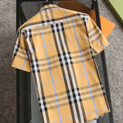 Replica Burberry Shirts Short Sleeved For Men #1294694 $36.00 USD for Wholesale