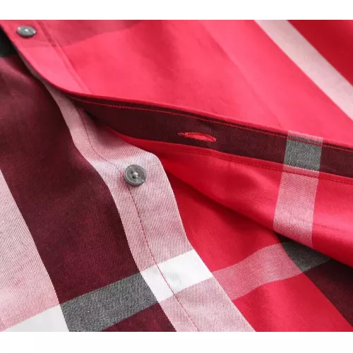 Replica Burberry Shirts Short Sleeved For Men #1294731 $36.00 USD for Wholesale