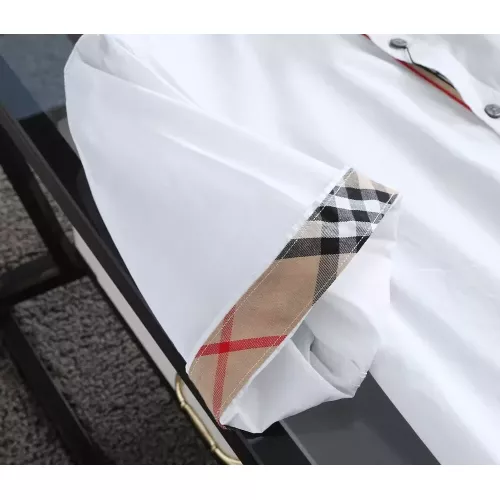 Replica Burberry Shirts Short Sleeved For Men #1294745 $38.00 USD for Wholesale