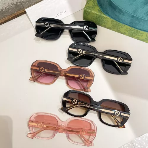 Replica Gucci AAA Quality Sunglasses #1295042 $60.00 USD for Wholesale