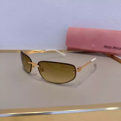 Cheap MIU MIU AAA Quality Sunglasses #1295202, $$60.00 USD On MIU MIU AAA Sunglasses