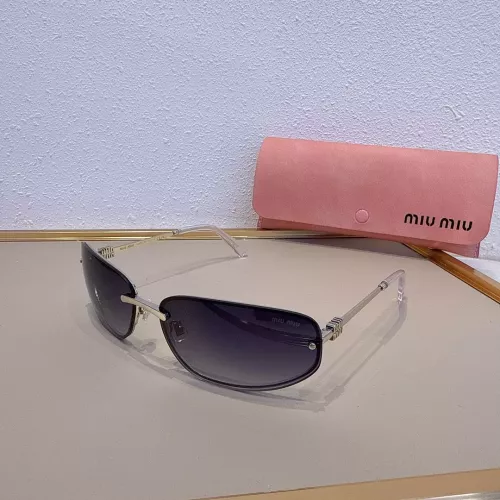 Cheap MIU MIU AAA Quality Sunglasses #1295204, $$60.00 USD On MIU MIU AAA Sunglasses