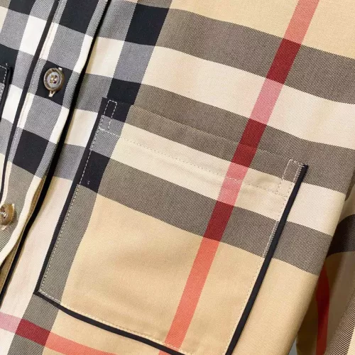 Replica Burberry Shirts Long Sleeved For Women #1295326 $88.00 USD for Wholesale