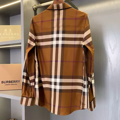 Replica Burberry Shirts Long Sleeved For Women #1295327 $88.00 USD for Wholesale