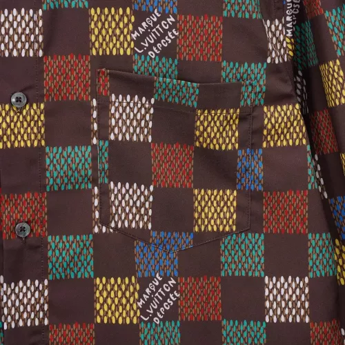 Replica Louis Vuitton LV Shirts Long Sleeved For Men #1295340 $72.00 USD for Wholesale