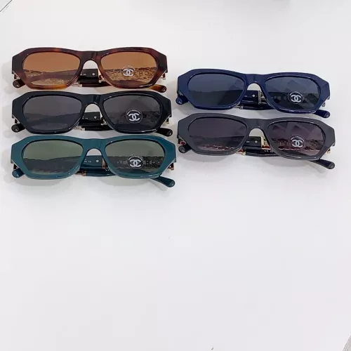 Replica Chanel AAA Quality Sunglasses #1295396 $60.00 USD for Wholesale