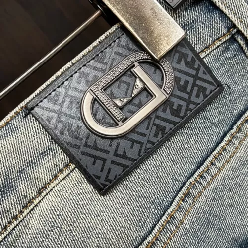 Replica Fendi Jeans For Men #1295405 $76.00 USD for Wholesale