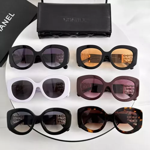 Replica Chanel AAA Quality Sunglasses #1295415 $64.00 USD for Wholesale