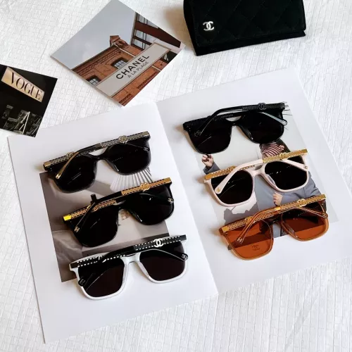 Replica Chanel AAA Quality Sunglasses #1295429 $64.00 USD for Wholesale