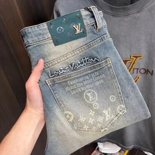 Cheap Louis Vuitton LV Jeans For Men #1295435, $$76.00 USD On Louis Vuitton LV Jeans