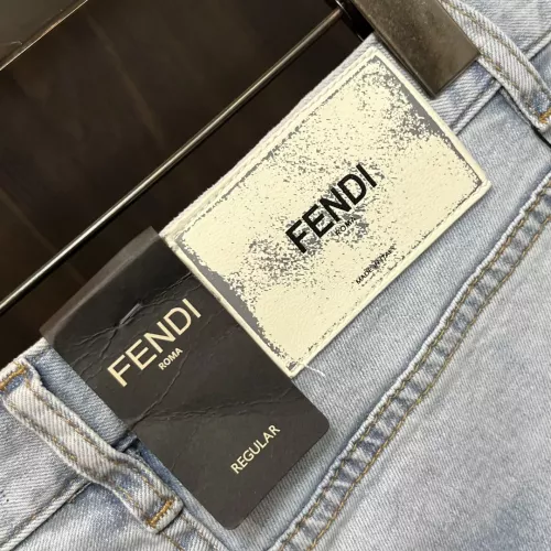 Replica Fendi Jeans For Men #1295463 $88.00 USD for Wholesale