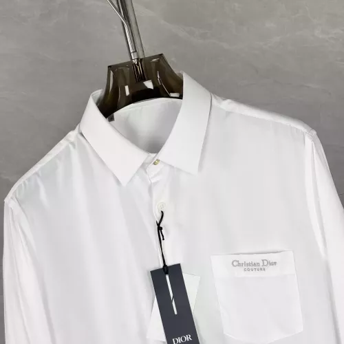 Replica Christian Dior Shirts Long Sleeved For Men #1295467 $88.00 USD for Wholesale