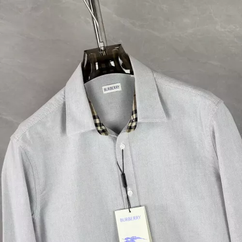 Replica Burberry Shirts Long Sleeved For Men #1295472 $92.00 USD for Wholesale