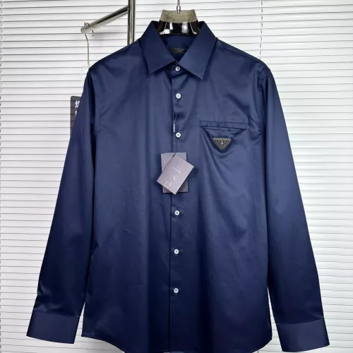 Cheap Prada Shirts Long Sleeved For Men #1295477, $$88.00 USD On Prada Shirts