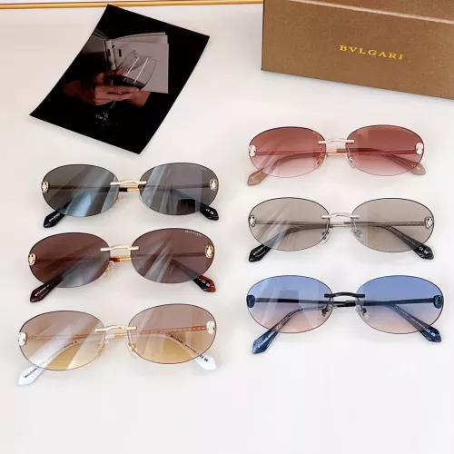 Replica Bvlgari AAA Quality Sunglasses #1295563 $60.00 USD for Wholesale