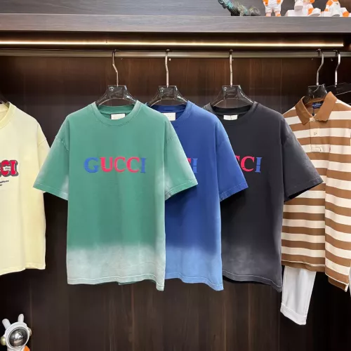 Replica Gucci T-Shirts Short Sleeved For Unisex #1295577 $76.00 USD for Wholesale