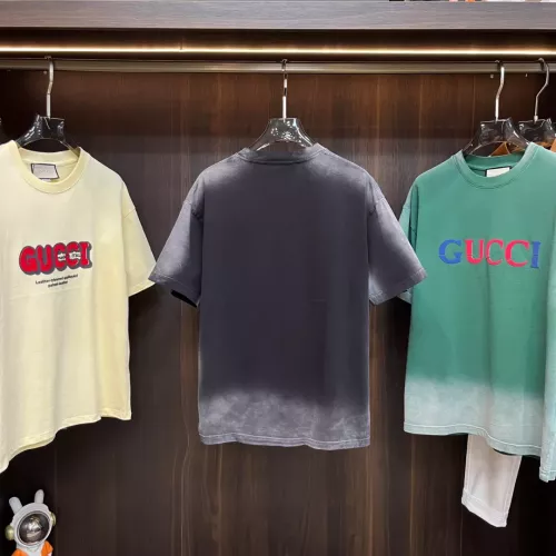 Replica Gucci T-Shirts Short Sleeved For Unisex #1295579 $76.00 USD for Wholesale