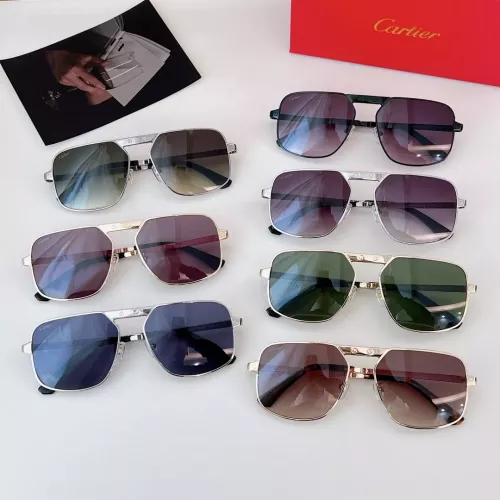 Replica Cartier AAA Quality Sunglassess #1295600 $52.00 USD for Wholesale