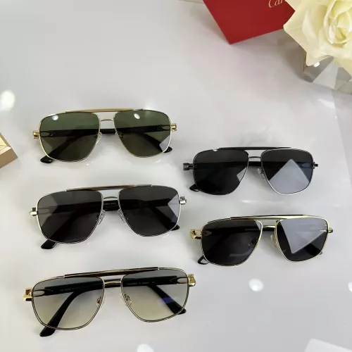 Replica Cartier AAA Quality Sunglassess #1295622 $68.00 USD for Wholesale