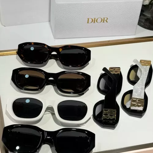 Replica Christian Dior AAA Quality Sunglasses #1295673 $60.00 USD for Wholesale