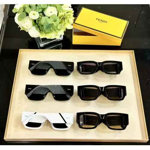 Replica Fendi AAA Quality Sunglasses #1295782 $64.00 USD for Wholesale