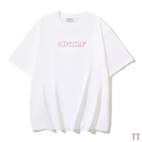 Cheap Off-White T-Shirts Short Sleeved For Unisex #1295827, $$29.00 USD On Off-White T-Shirts