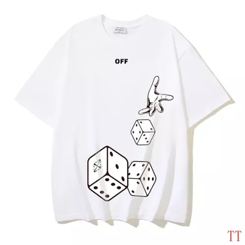 Cheap Off-White T-Shirts Short Sleeved For Unisex #1295846, $$29.00 USD On Off-White T-Shirts