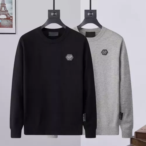 Replica Philipp Plein PP Sweaters Long Sleeved For Men #1295911 $39.00 USD for Wholesale