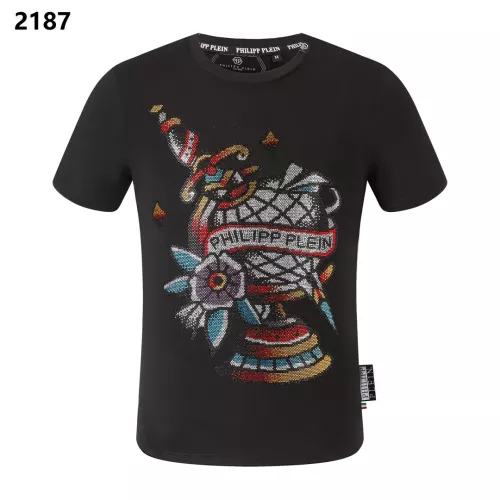 Cheap Philipp Plein PP T-Shirts Short Sleeved For Men #1296050, $$27.00 USD On Philipp Plein PP T-Shirts