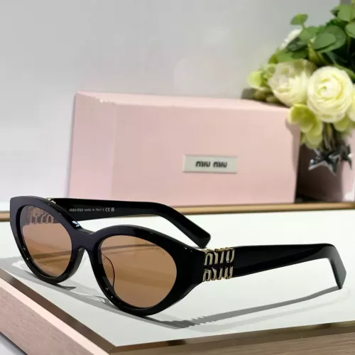 Cheap MIU MIU AAA Quality Sunglasses #1296149, $$60.00 USD On MIU MIU AAA Sunglasses