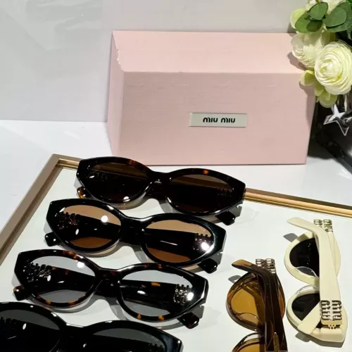 Replica MIU MIU AAA Quality Sunglasses #1296149 $60.00 USD for Wholesale