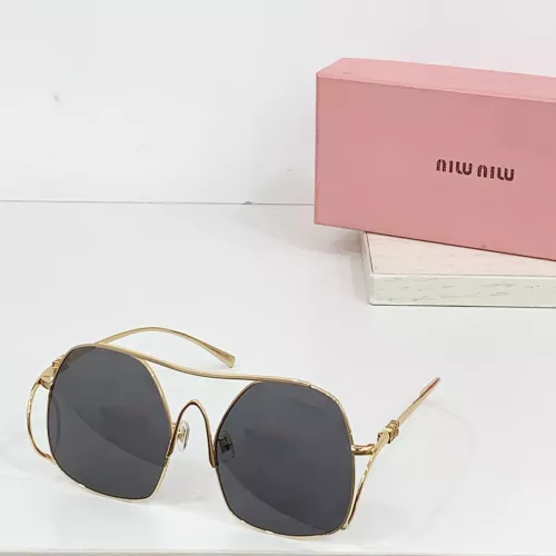 Cheap MIU MIU AAA Quality Sunglasses #1296163, $$60.00 USD On MIU MIU AAA Sunglasses