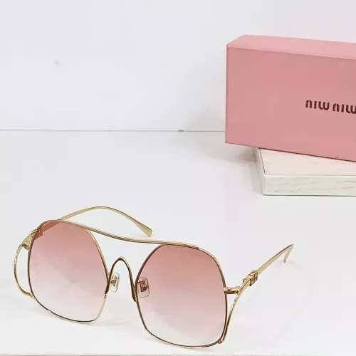 Cheap MIU MIU AAA Quality Sunglasses #1296167, $$60.00 USD On MIU MIU AAA Sunglasses