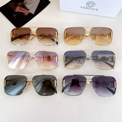 Replica Versace AAA Quality Sunglasses #1296286 $60.00 USD for Wholesale