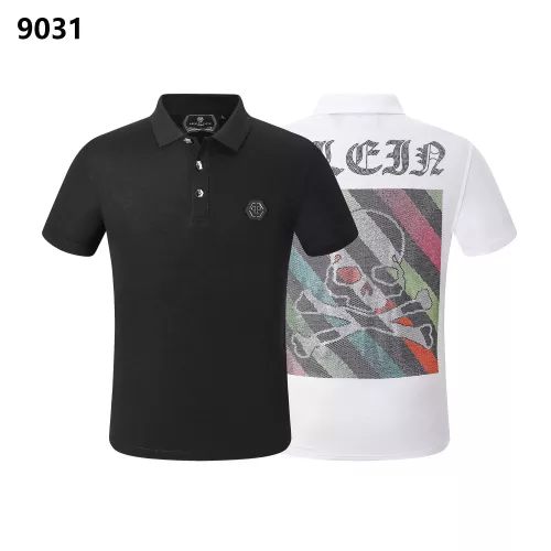 Replica Philipp Plein PP T-Shirts Short Sleeved For Men #1296377 $32.00 USD for Wholesale