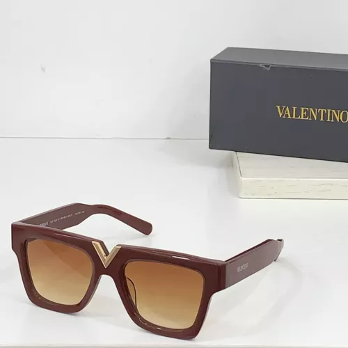 Cheap Valentino AAA Quality Sunglasses #1296384, $$64.00 USD On Valentino AAA Quality Sunglasses