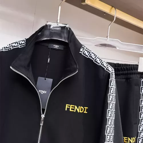 Replica Fendi Tracksuits Long Sleeved For Men #1296430 $92.00 USD for Wholesale