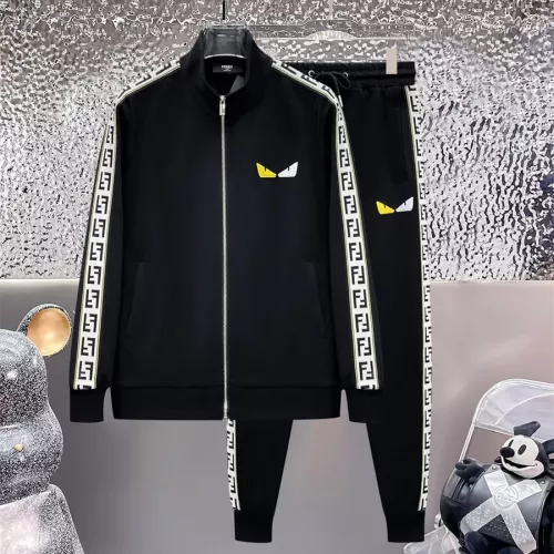 Cheap Fendi Tracksuits Long Sleeved For Men #1296437, $$92.00 USD On Fendi Tracksuits