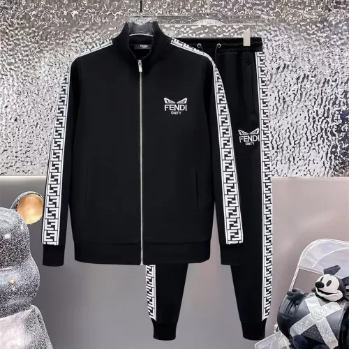 Cheap Fendi Tracksuits Long Sleeved For Men #1296439, $$92.00 USD On Fendi Tracksuits