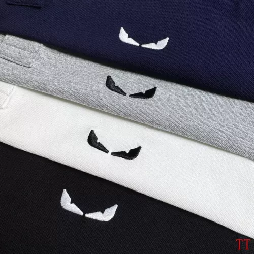 Replica Fendi T-Shirts Short Sleeved For Men #1296579 $39.00 USD for Wholesale