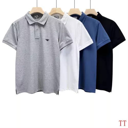 Replica Christian Dior T-Shirts Short Sleeved For Men #1296637 $39.00 USD for Wholesale